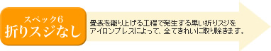 スペック6折スジなし